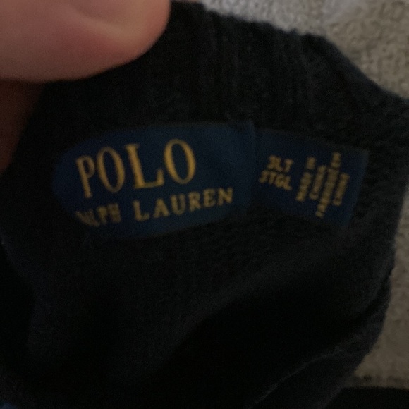 Polo bear men’s sweater men’s 3xlt preppy bear - Picture 2 of 3